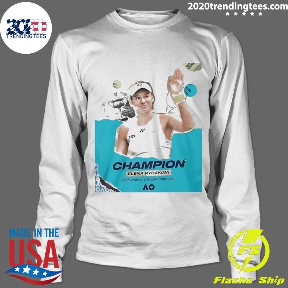 Elena Rybakina 2026 Women’s Tennis Champion Shirt