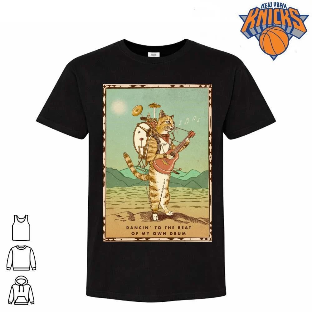 Vintage One Man Band Cat Dancin To The Beat shirt
