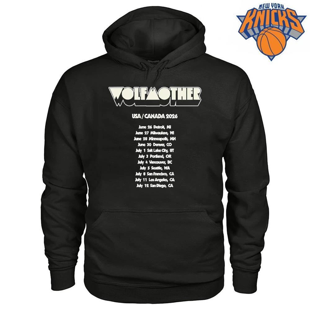 Wolfmother Tour 2026 USA Canada Concert Rock Band Schedule Dates Shirt