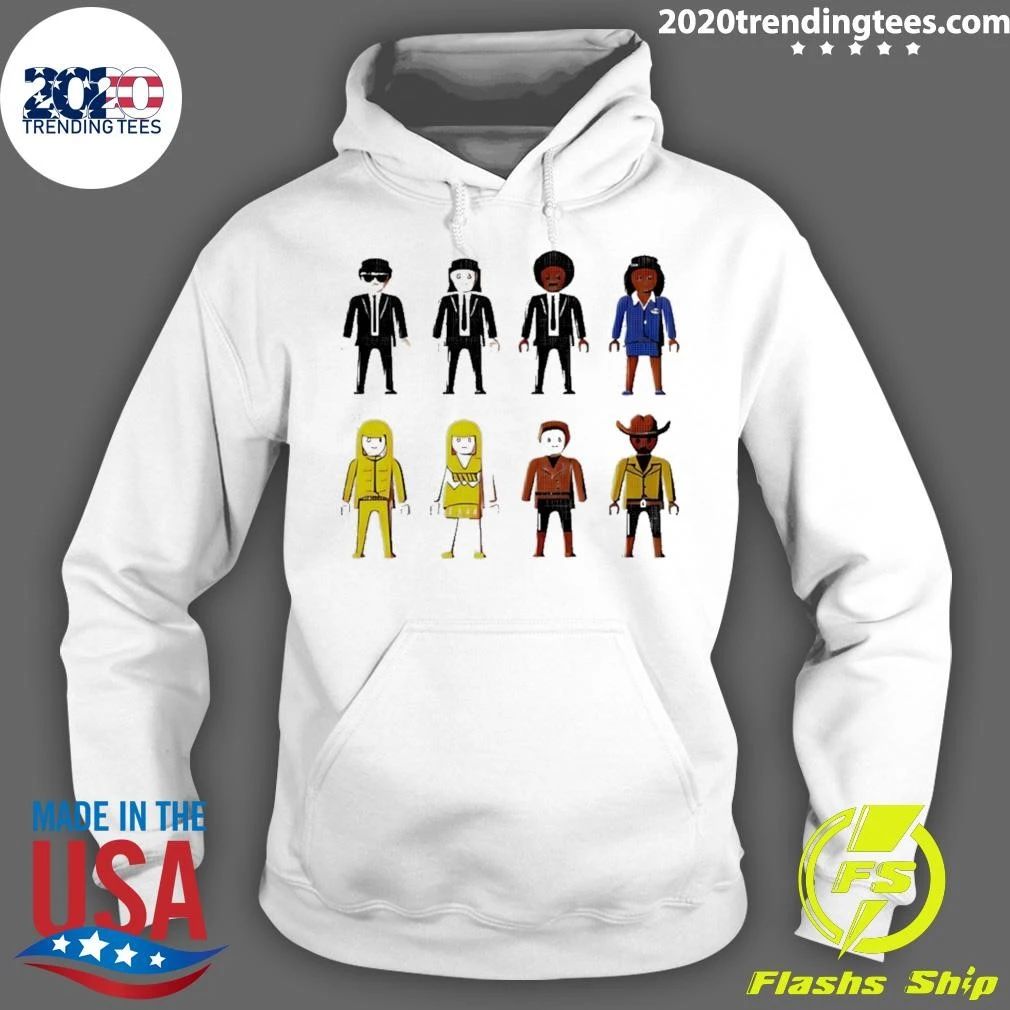 Tarantino Character Lineup Shirt
