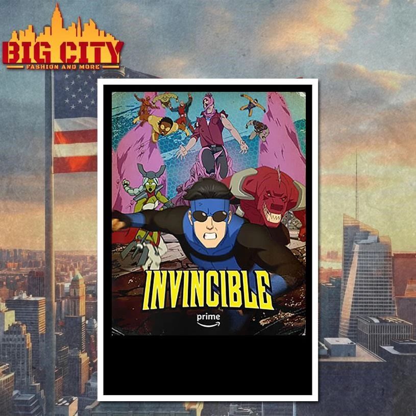 Invincible Season 4 Exclusive Poster For First 3 Episodes Shirt