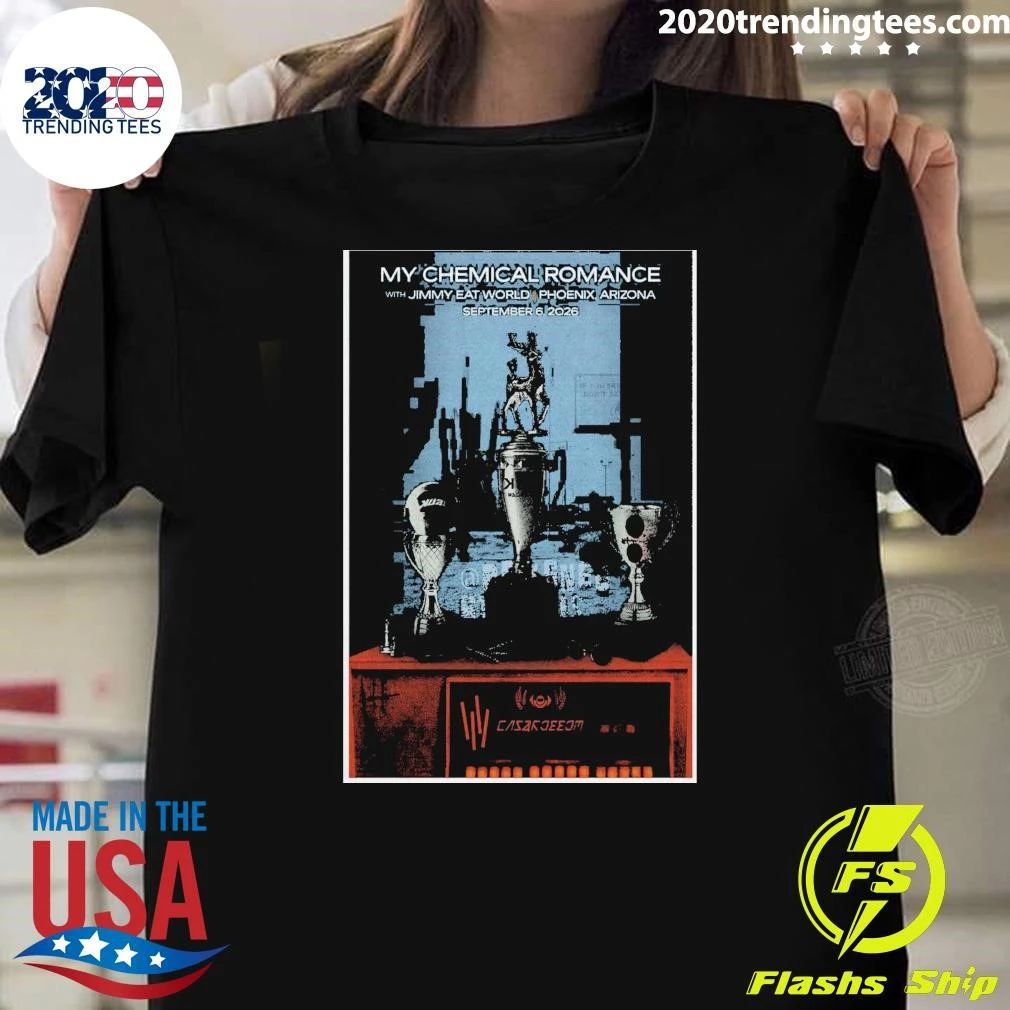 My Chemical Romance July 04 2026 Concert Bellahouston Park Shirt