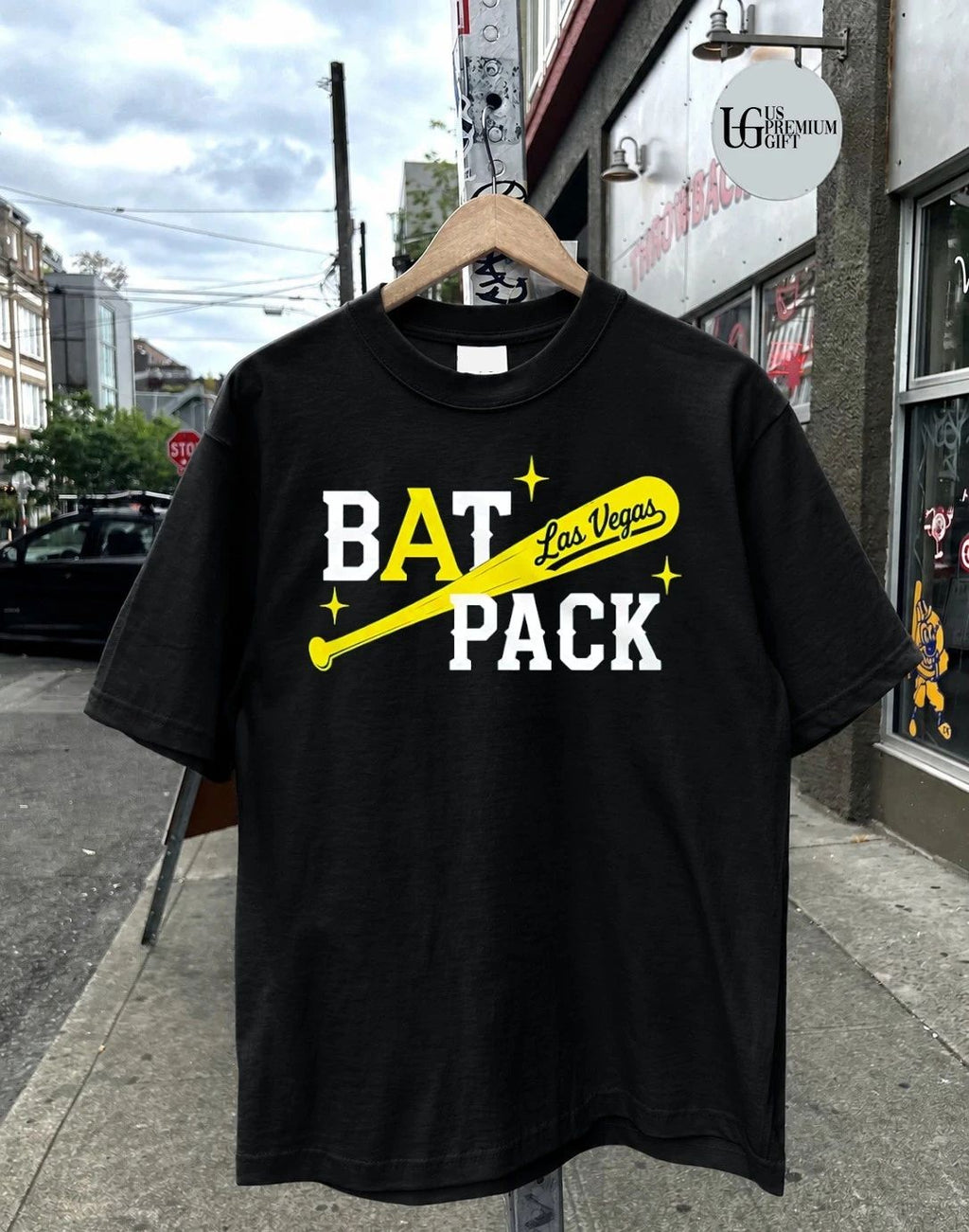 Las Vegas Athletic’s Bat Pack baseball shirt