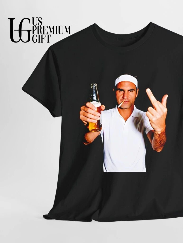 Roger Federer Drink Beer shirt