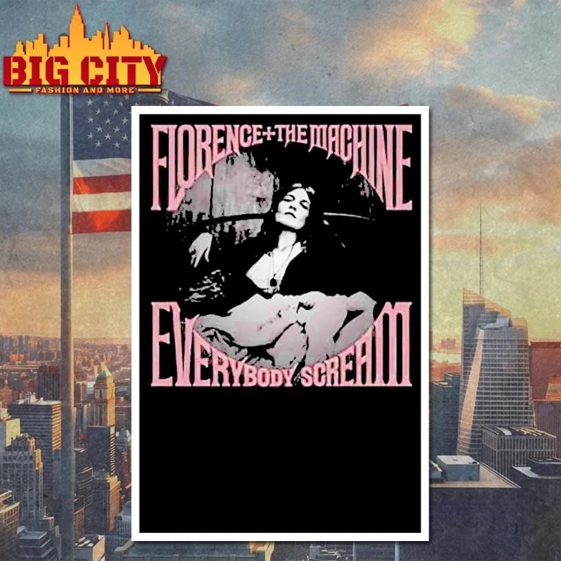 Florence And The Machine Everybody Scream Album Graphic Shirt