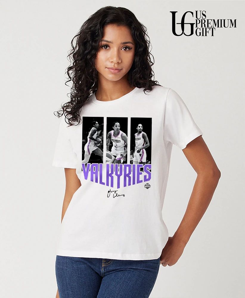 Gabby Williams Golden State Valkyries Team player 2026 signature shirt