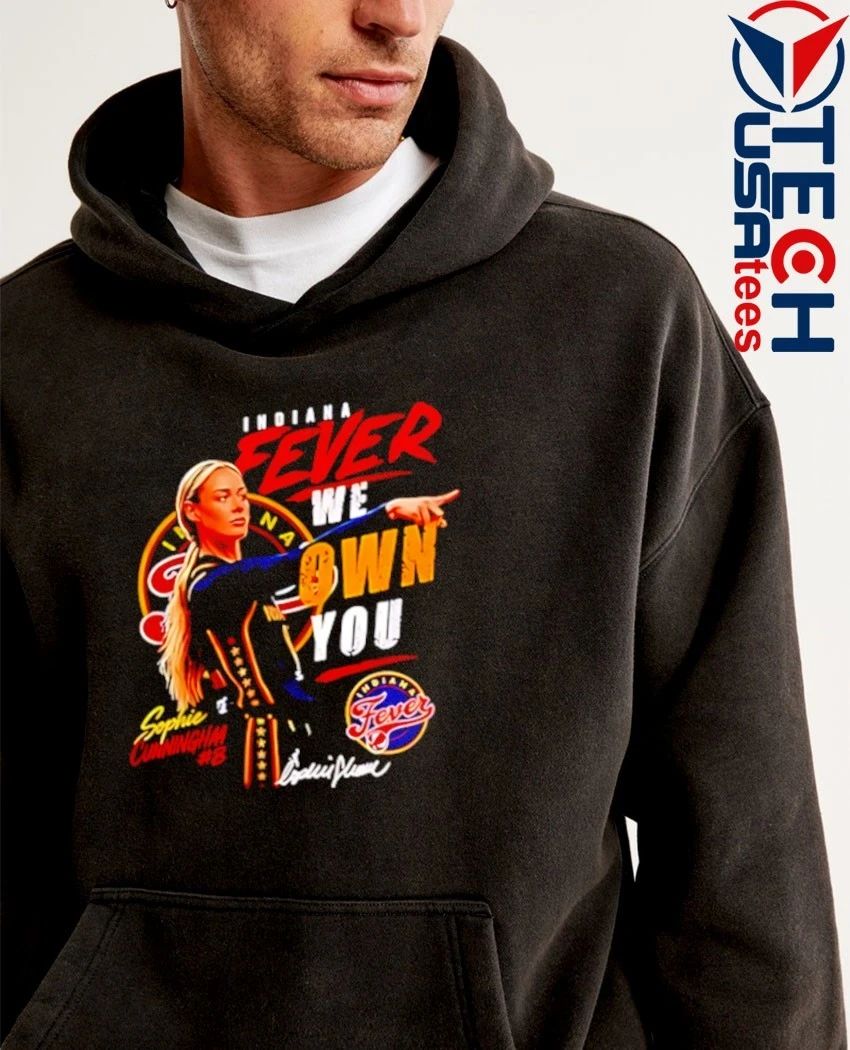 Sophie Cunningham Indiana Fever we own you signature shirt