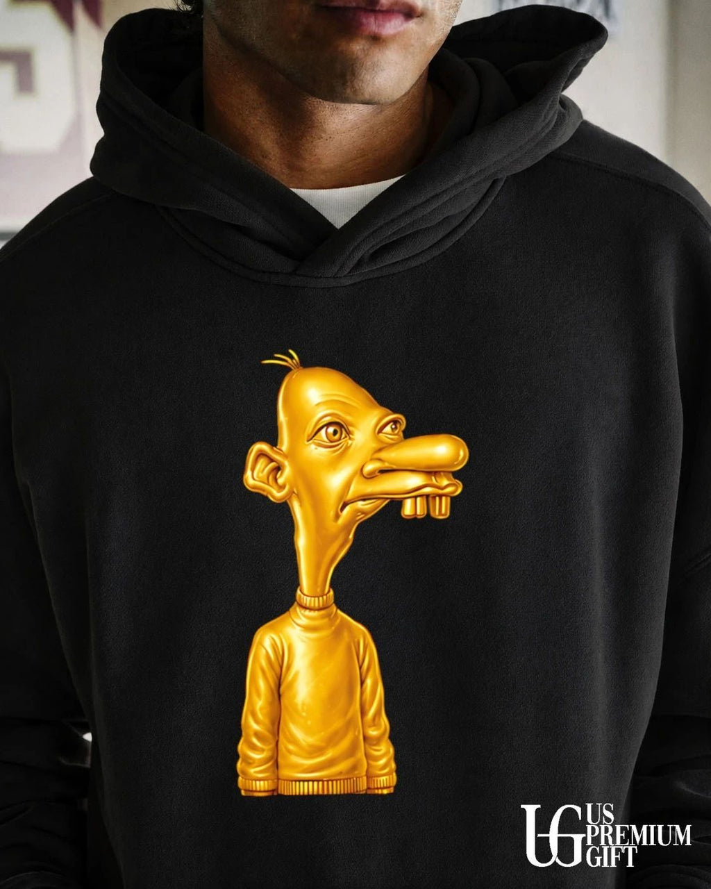 Neegy Manny Statue Gold Original shirt