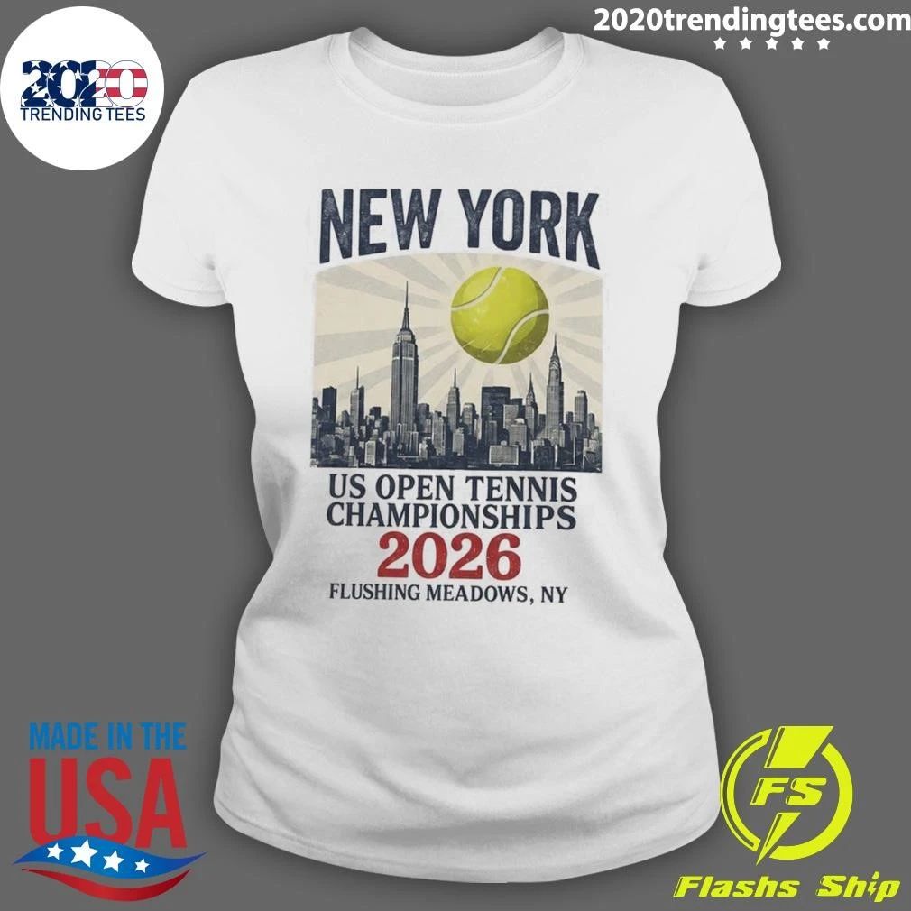 New York US Open Tennis Championships 2026 Flushing Meadows, Ny Shirt