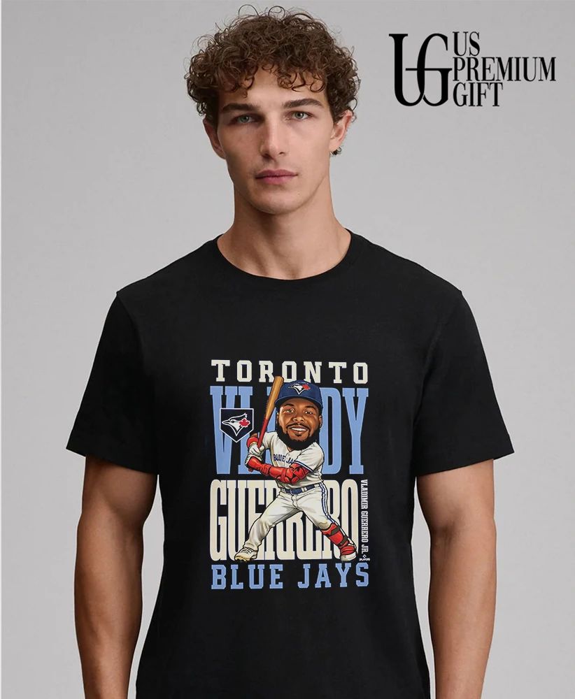 Vladimir Guerrero Jr. Toronto Blue Jays baseball 2026 caricature shirt