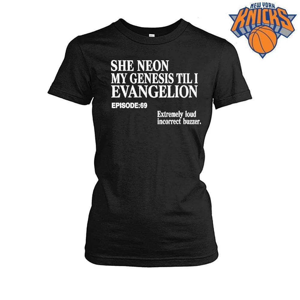 She Neon My Genesis Til I Evangelion shirt