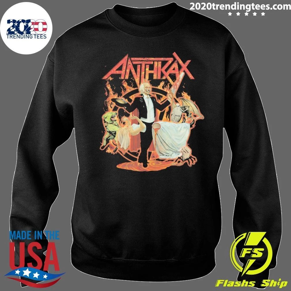 Anthrax North America 2026 Tour Cursum Perficio Fiery Shirt