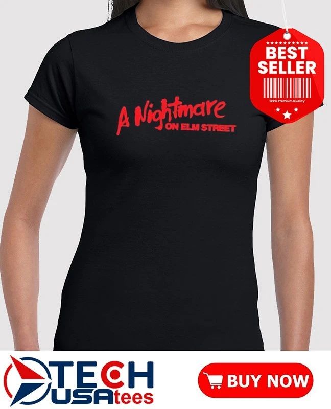 Nightmare On Elm Street logo shirt