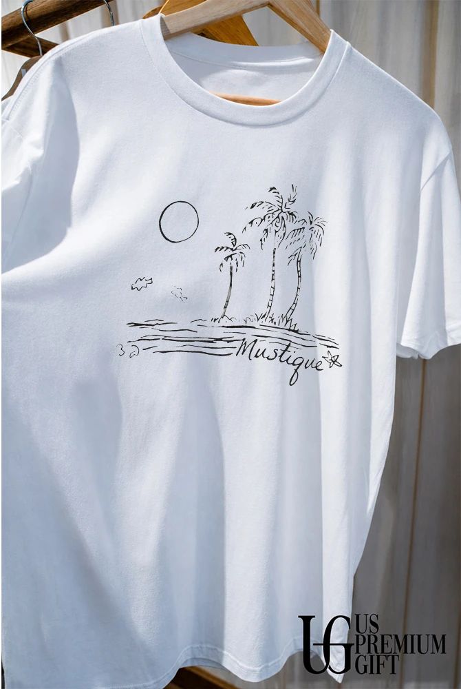 Justin Bieber Mustique Island shirt