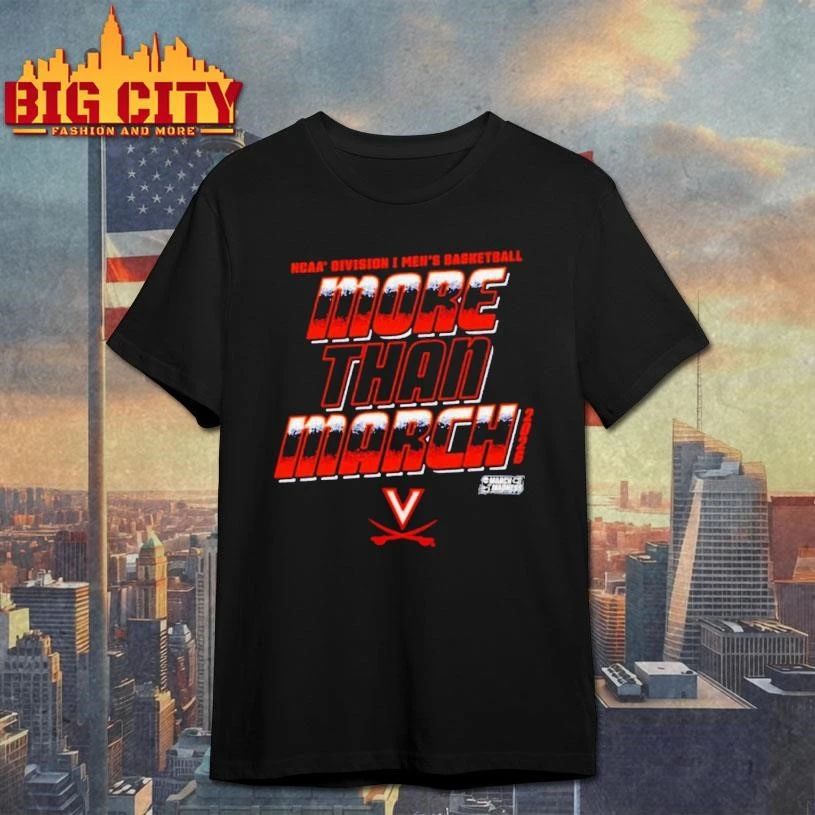 Virginia Cavaliers 2026 Ncaa Division I Mens Basketball More Than March Madness College Shirt
