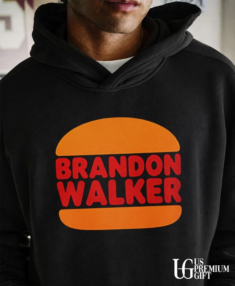 Brandon Walker x Burger King logo shirt