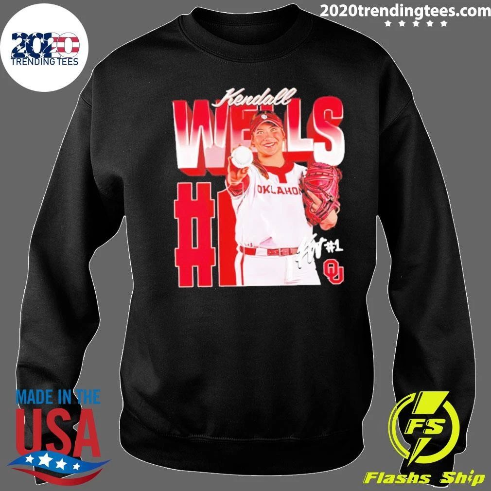 Kendall Wells Oklahoma Sooners Softball Player Shirt