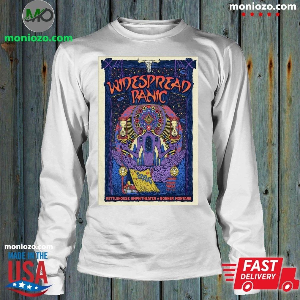 Original Widespread Panic Jul 7-8 2026 In Bonner MT Poster Shirt