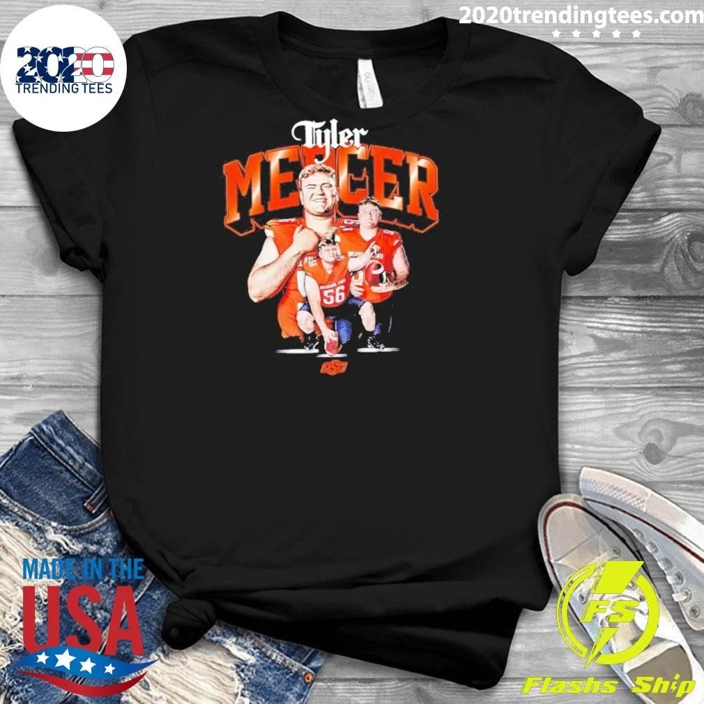 Tyler Mercer Oklahoma State Football Player Vintage Shirt
