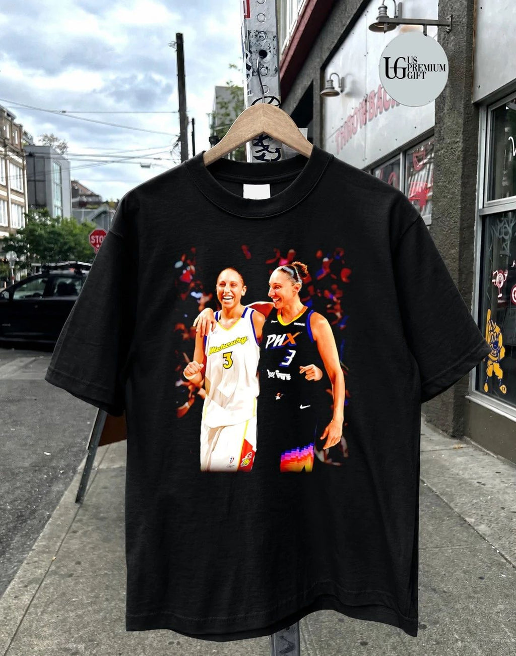 Diana Taurasi hug yourself Phoenix Mercury WNBA shirt