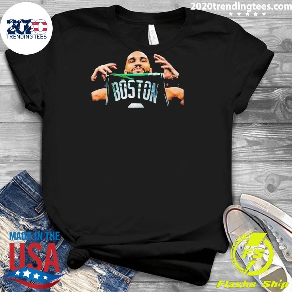Jayson Tatum Boston Celtics Rep Graphic Shirt