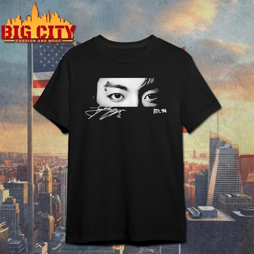 Retro 90S Jungkook Eyes Vintage Shirt