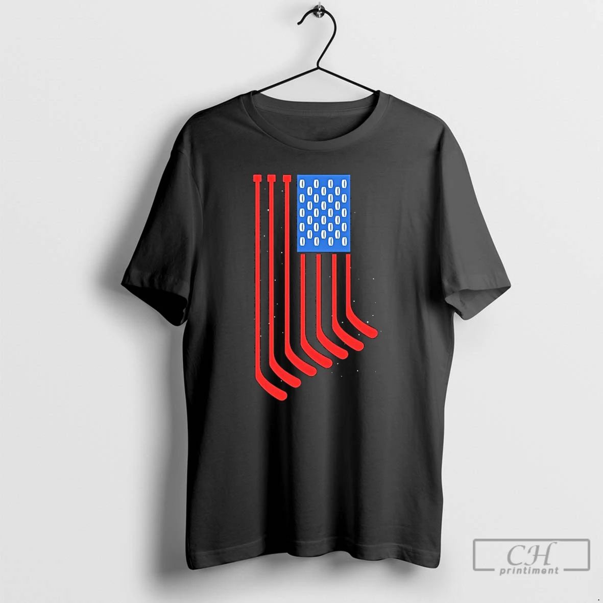 Classic Usa Hockey 2026 Olympic American Flag