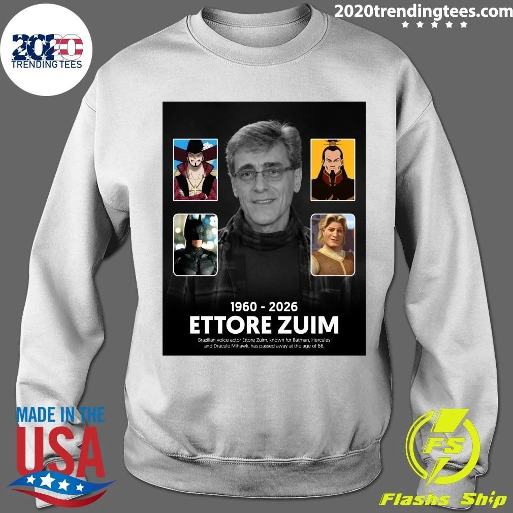 Rip Ettore Zuim 1960-2026 Another Legendary Voice From Our Childhood Is Gone Shirt