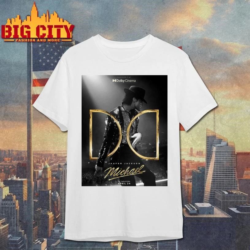New Poster For Michael Jackson Movie 2026 Dolby Cinema On Theaters April 24 2026 Poster Shirt