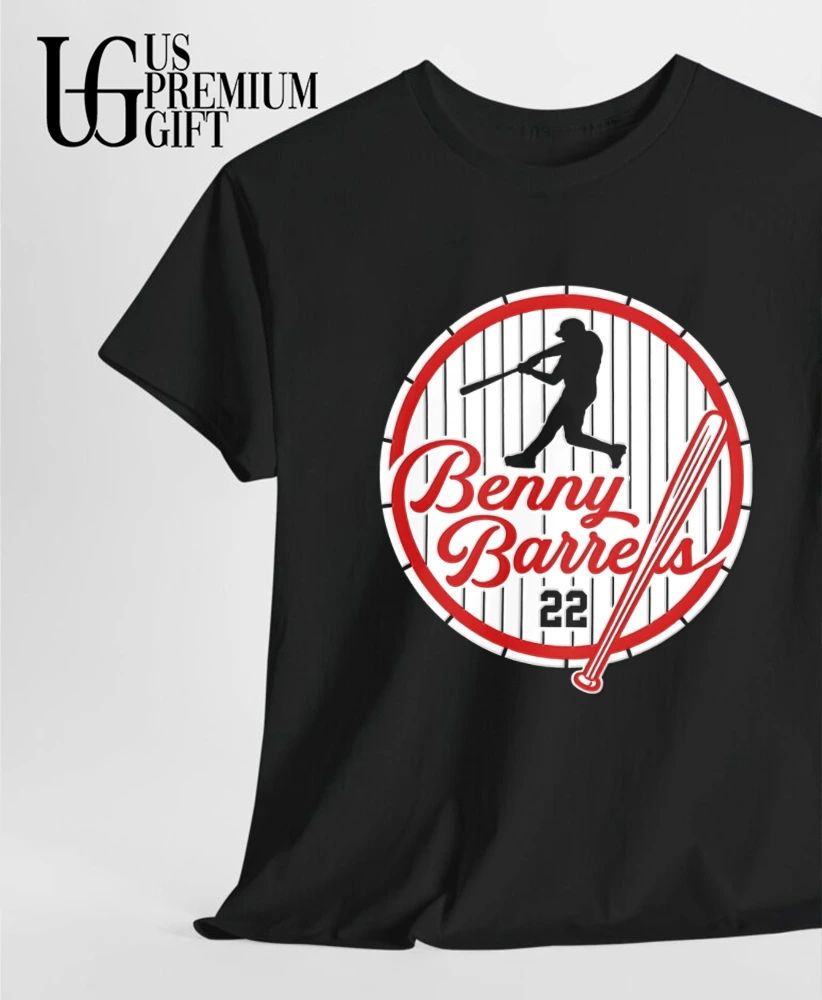 Benny Barrels Ben Rice 22 New York Yankees baseball shirt