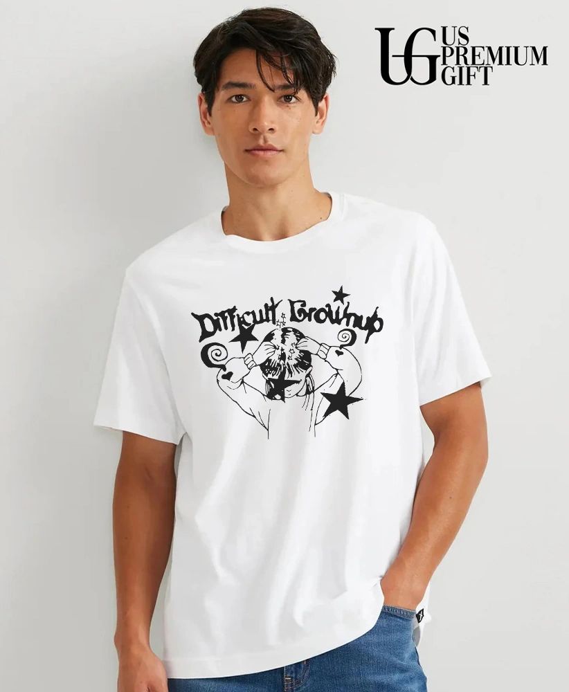 Difficult Growing Up Ringer shirt