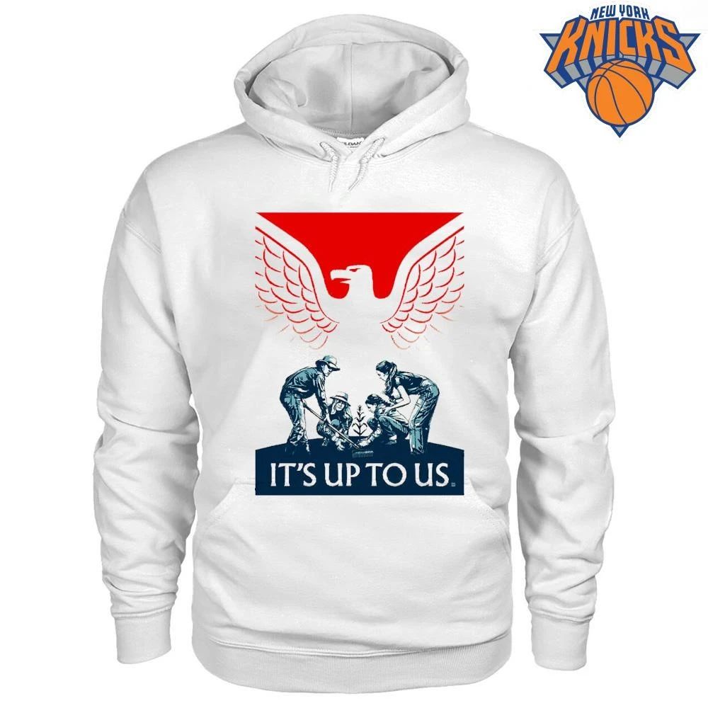It Is Up To Us Eagle American Community Farming Pride Shirt