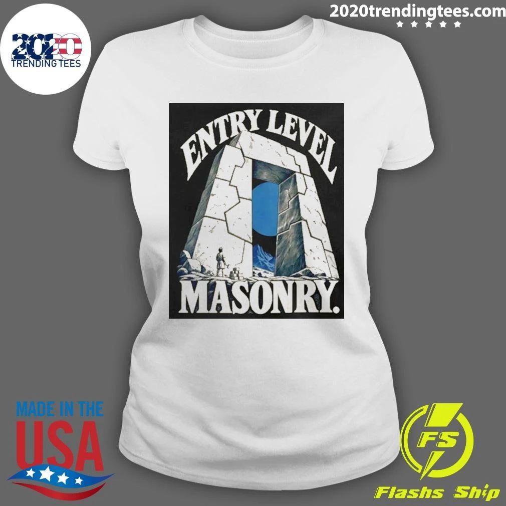Entry Level Masonry Stonemason Construction Shirt