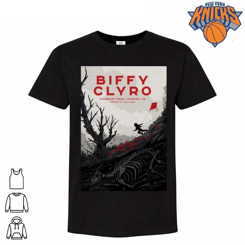 Biffy Clyro Jul 3 2026 Finsbury Park In London UK Poster Shirt
