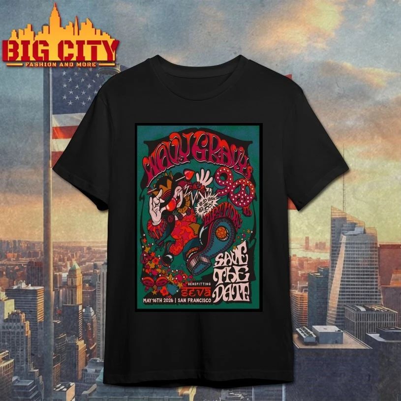 Wavy Gravy’s 90th Birthday San Francisco CA 5-16-2026 Poster T-shirt