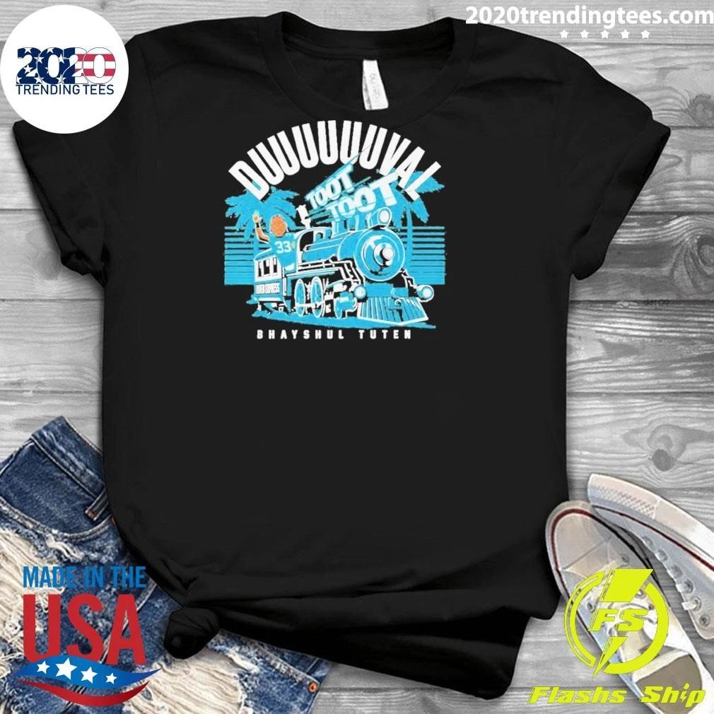 Bhayshul Tuten Toot Toot Train Duval Station Jacksonville Shirt