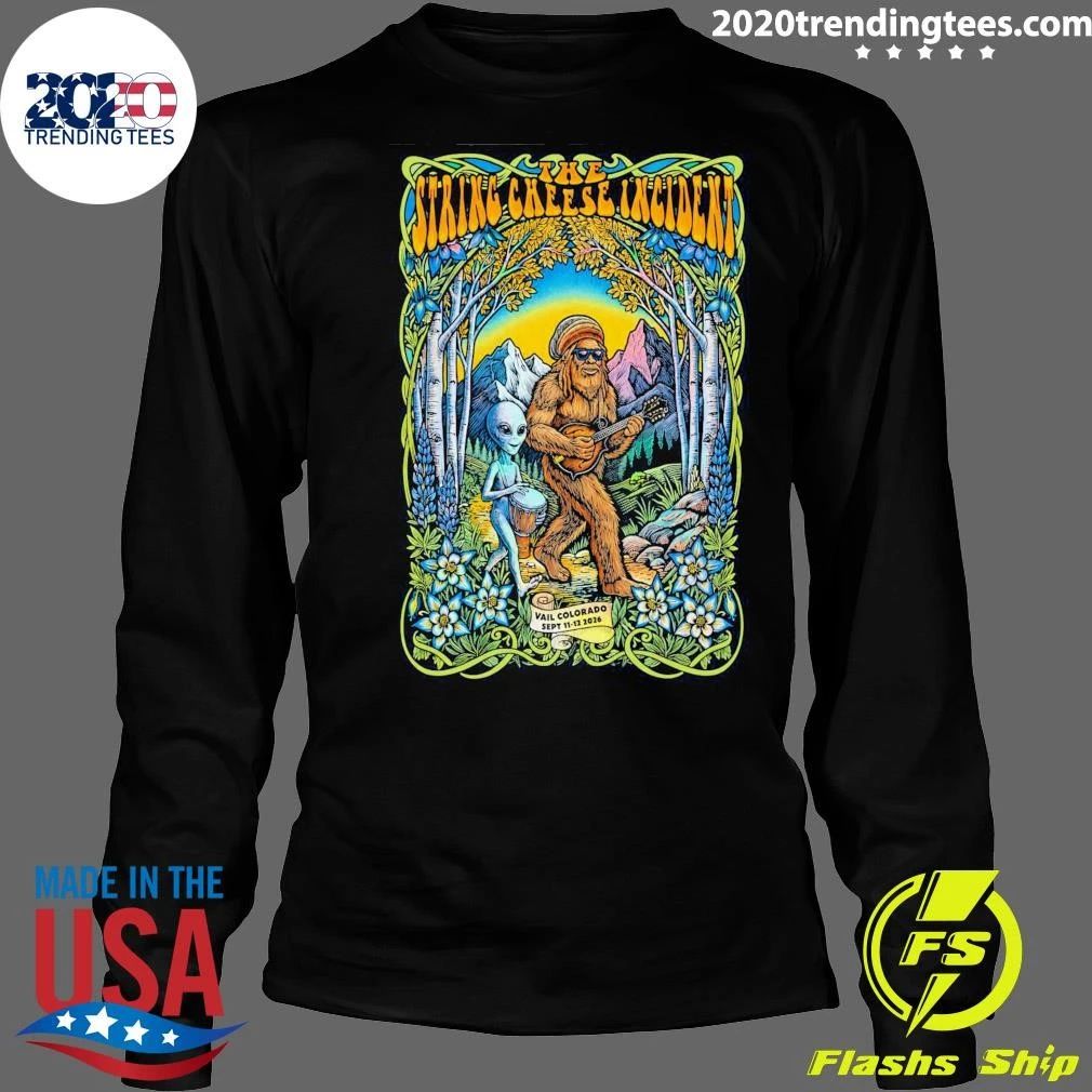 The String Cheese Incident Gerald R. Ford Amphitheater In Vail 2026 Shirt