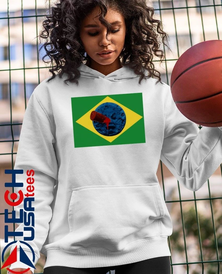Brazil gets eliminated from the World Cup 2026 bullet flag shirt