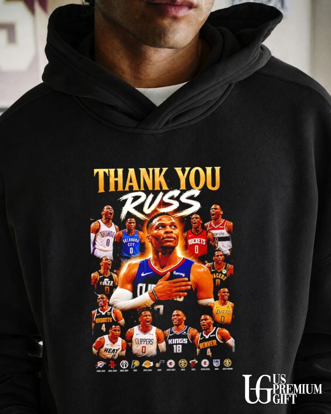 Thank You Russell Westbrook shirt