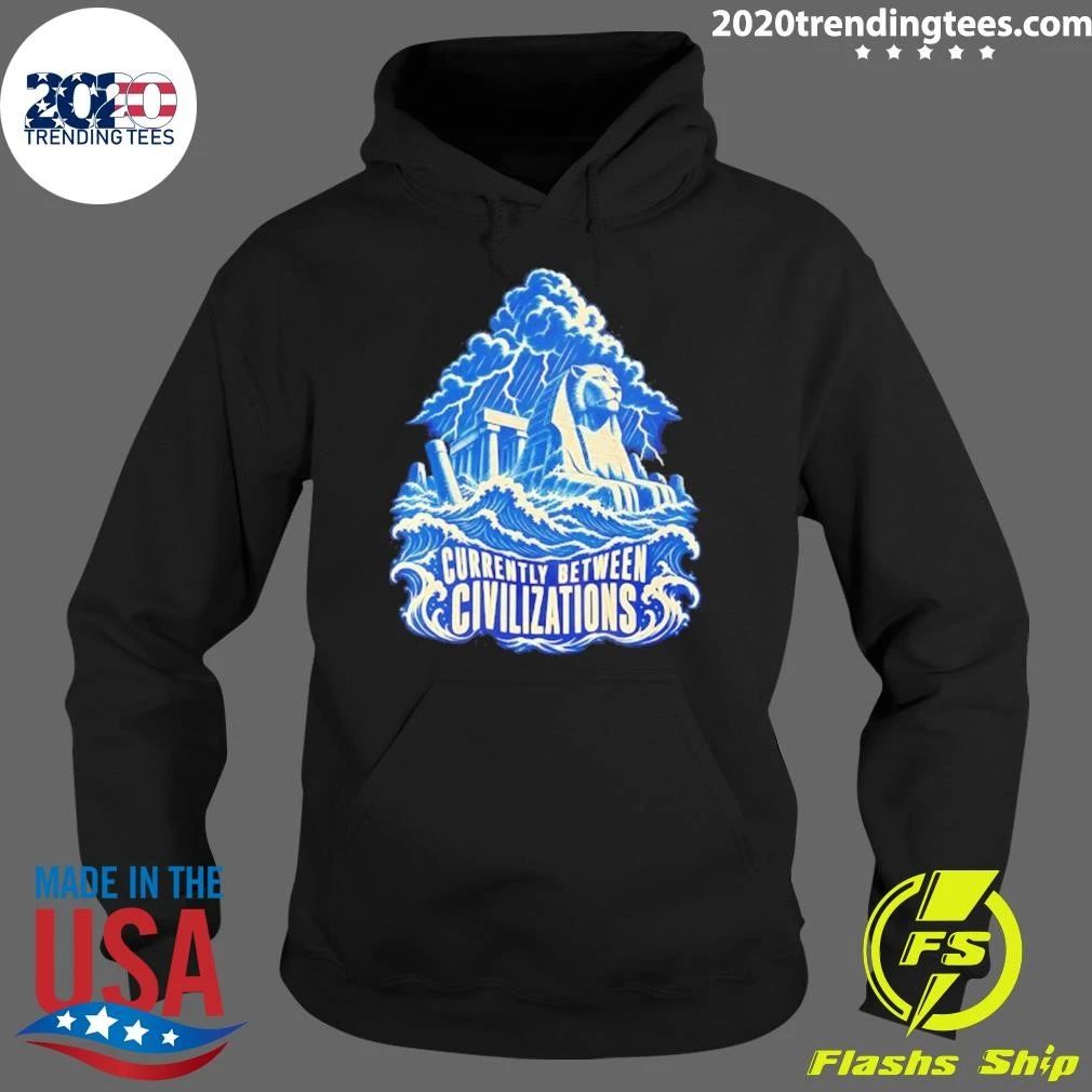 Currently Between Civilizations Sphinx Shirt