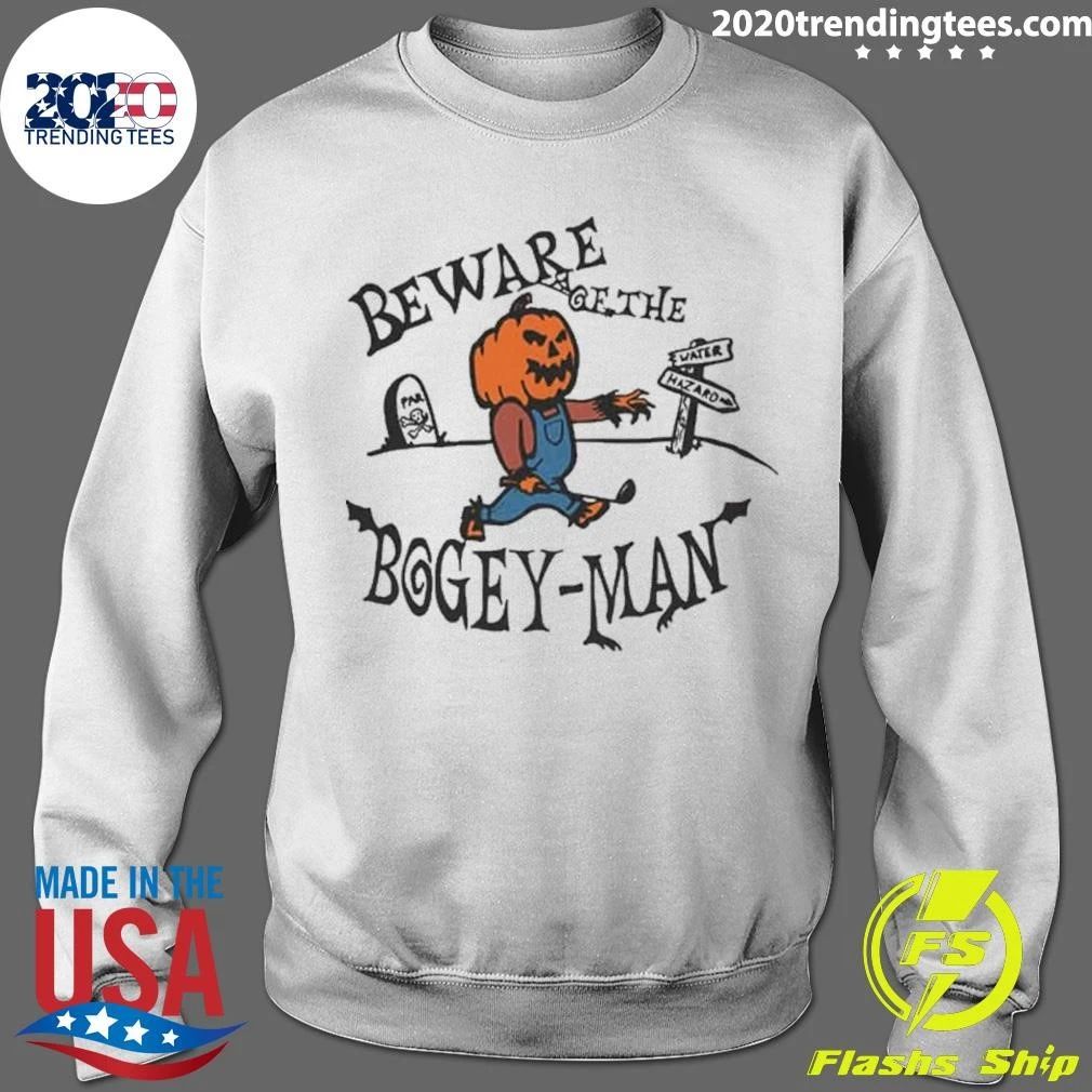Halloween Ground Under Repair Beware of the Bogey-Man Shirt
