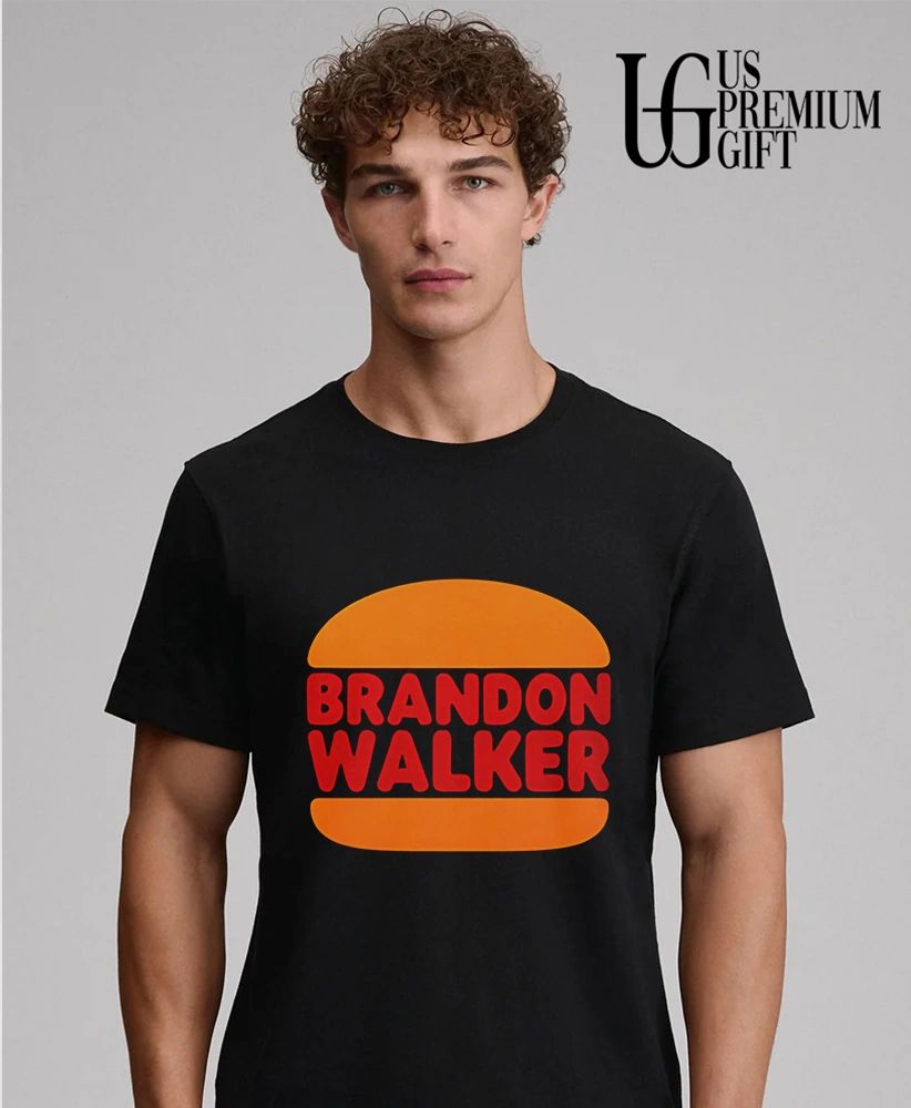 Brandon Walker x Burger King logo shirt