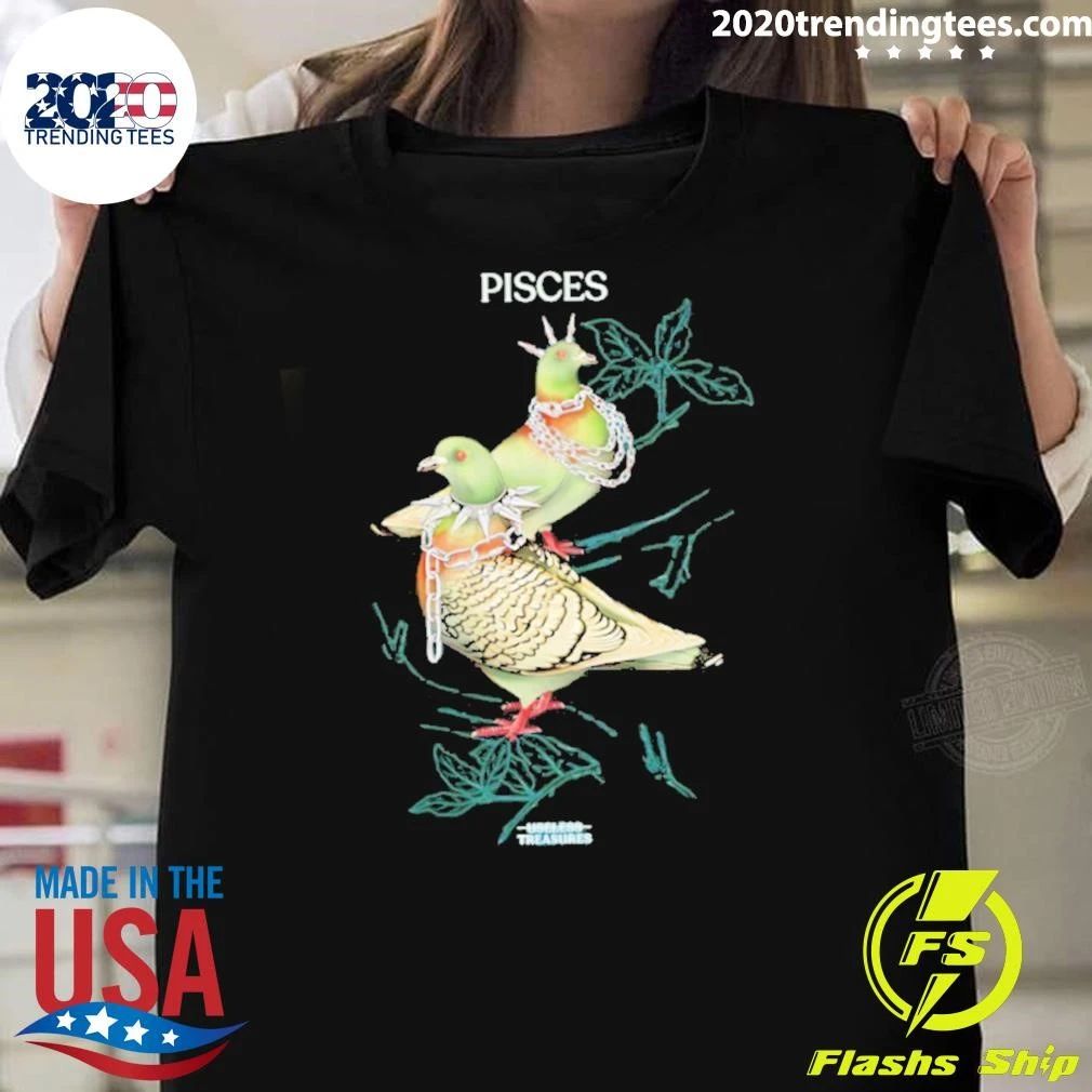Pisces Useless Treasures Zodiac Pigeon Shirt