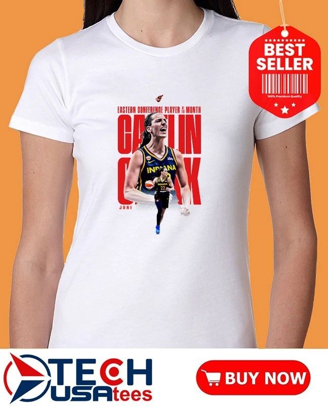 Indiana Fever Caitlin Clark WNBA Eastern Conference Player of the Month for June 2026 shirt
