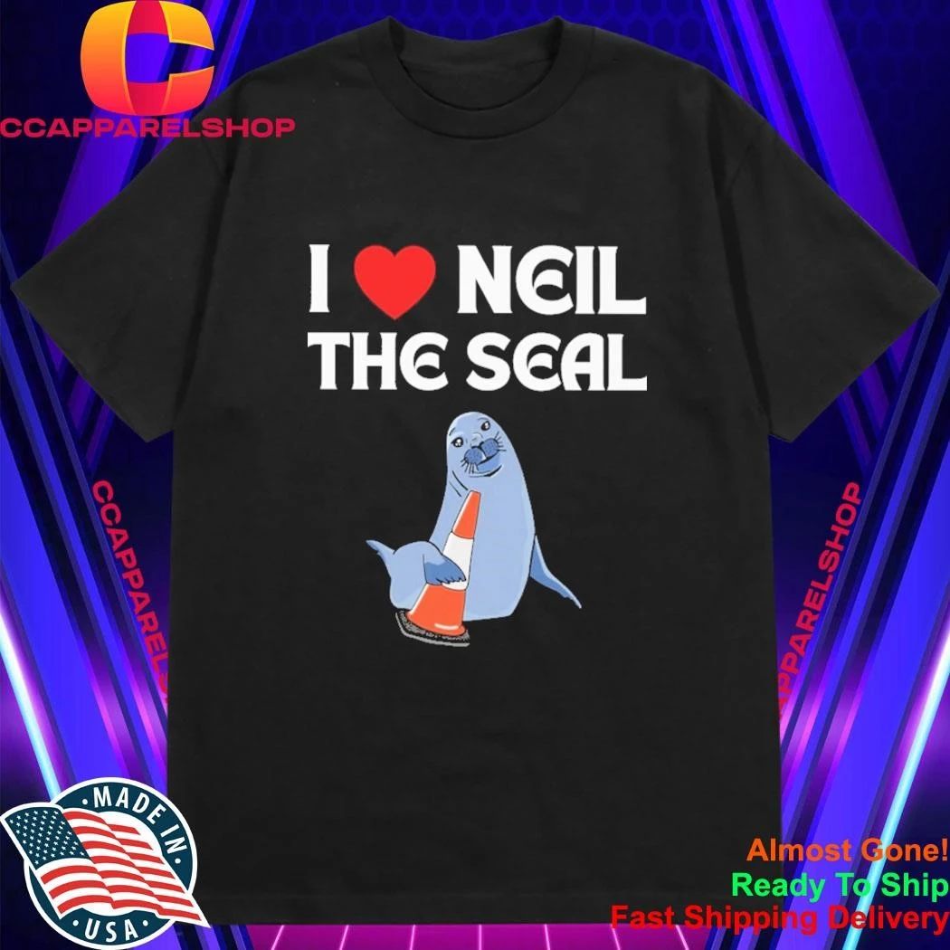 I Love Neil The Seal Shirt