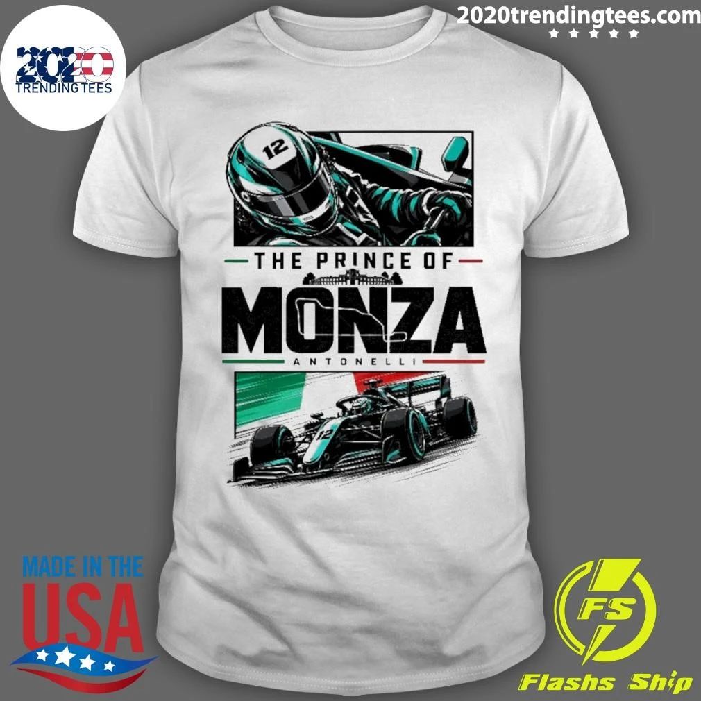 The Prince Of Monza Antonelli Graphic Shirt