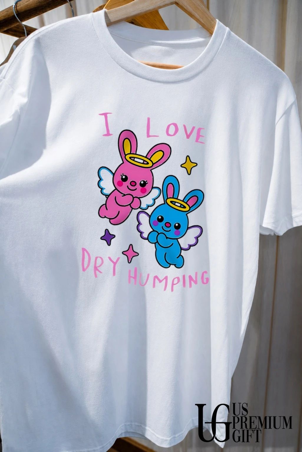 Angel Bunnies I Love Dry Humping shirt