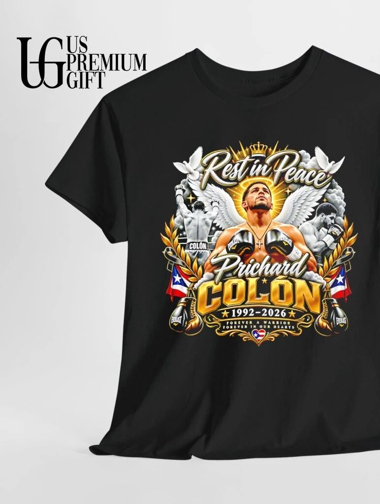 Rest in Peace Prichard Colon 1992-2026 memorial boxing shirt