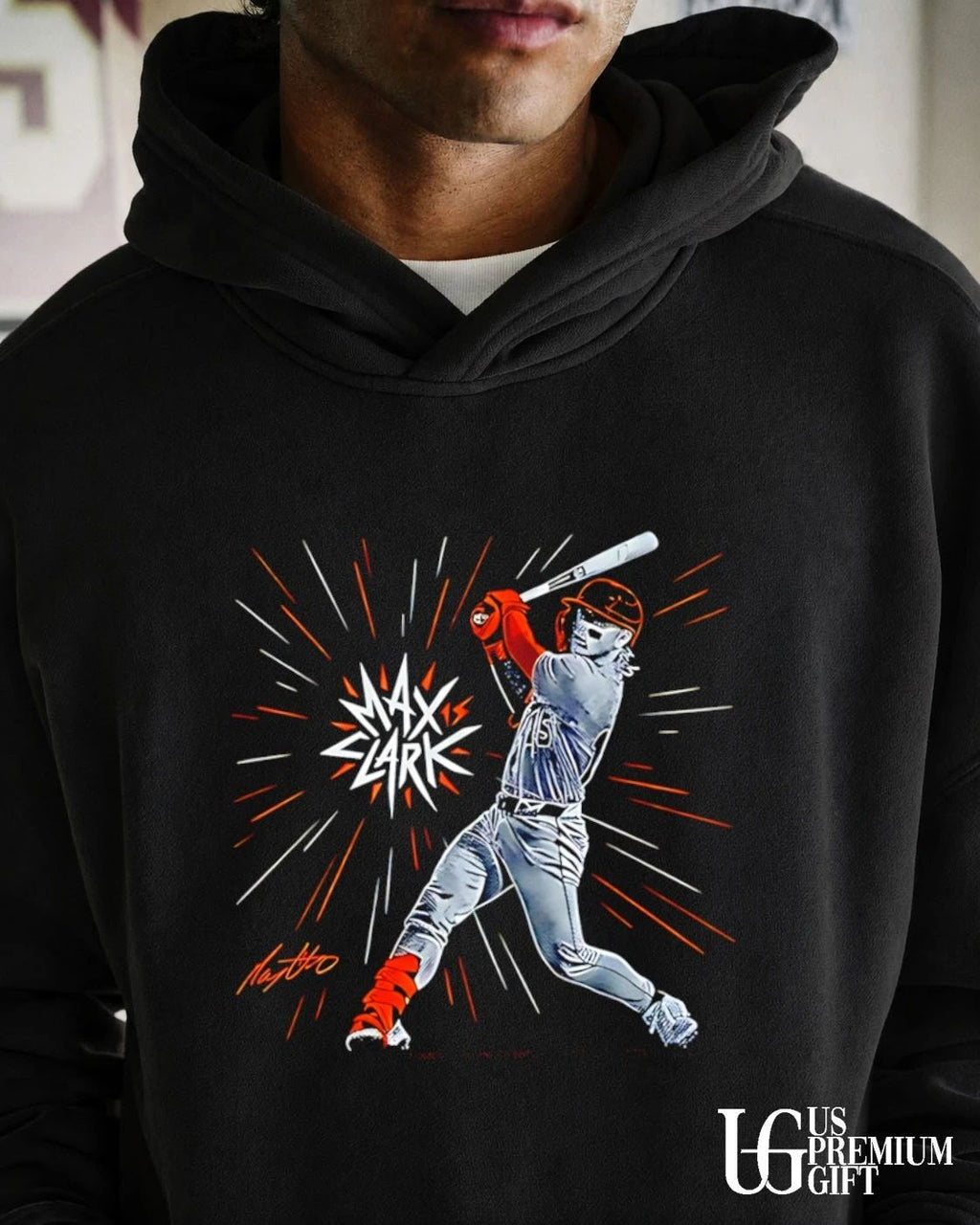 Max Clark Spark Detroit Tigers baseball signature shirt
