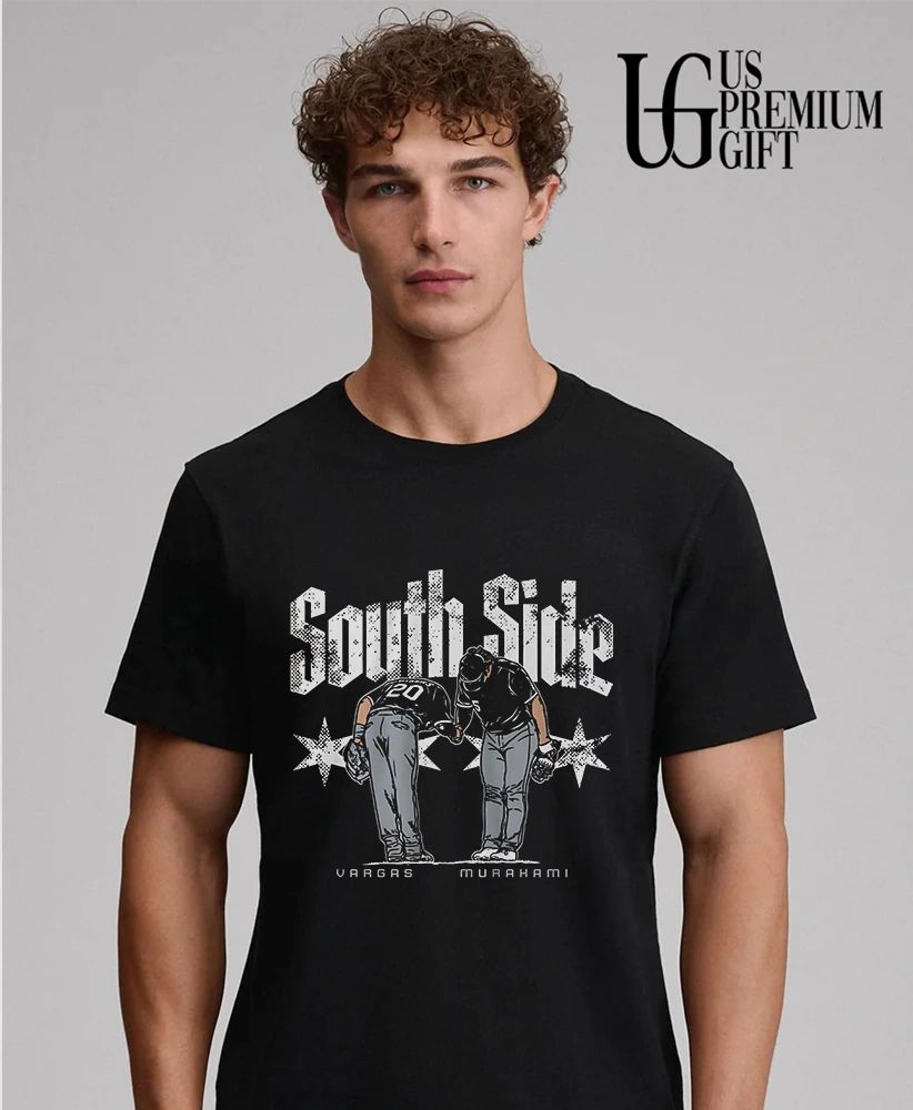 South Side Munetaka Murakami and Miguel Vargas take a bow Chicago White Sox baseball shirt